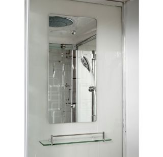 Душевая кабина Deto ЕМ1512 L LED с гм. 120х80х220 см